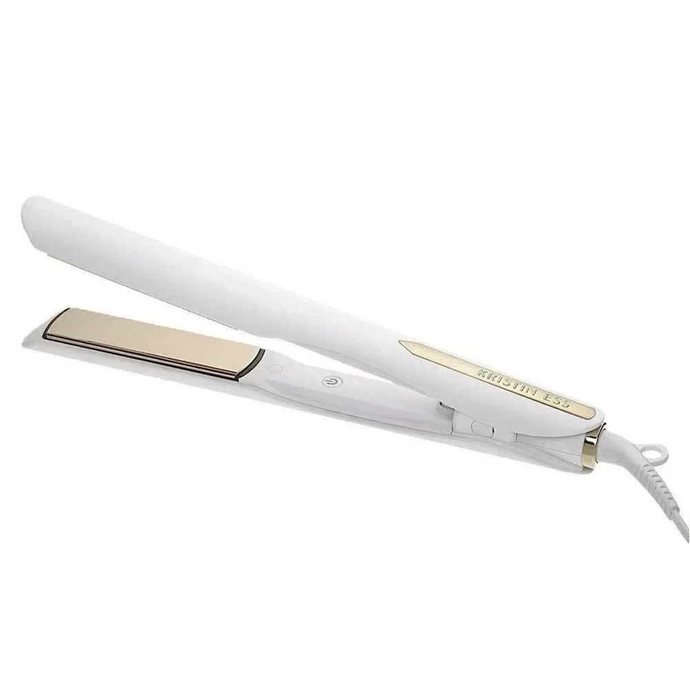 Kristin Ess 3-in-1 Titanium Flat Iron - 1 1/4 inch Curl Or Straight Frizz Contro